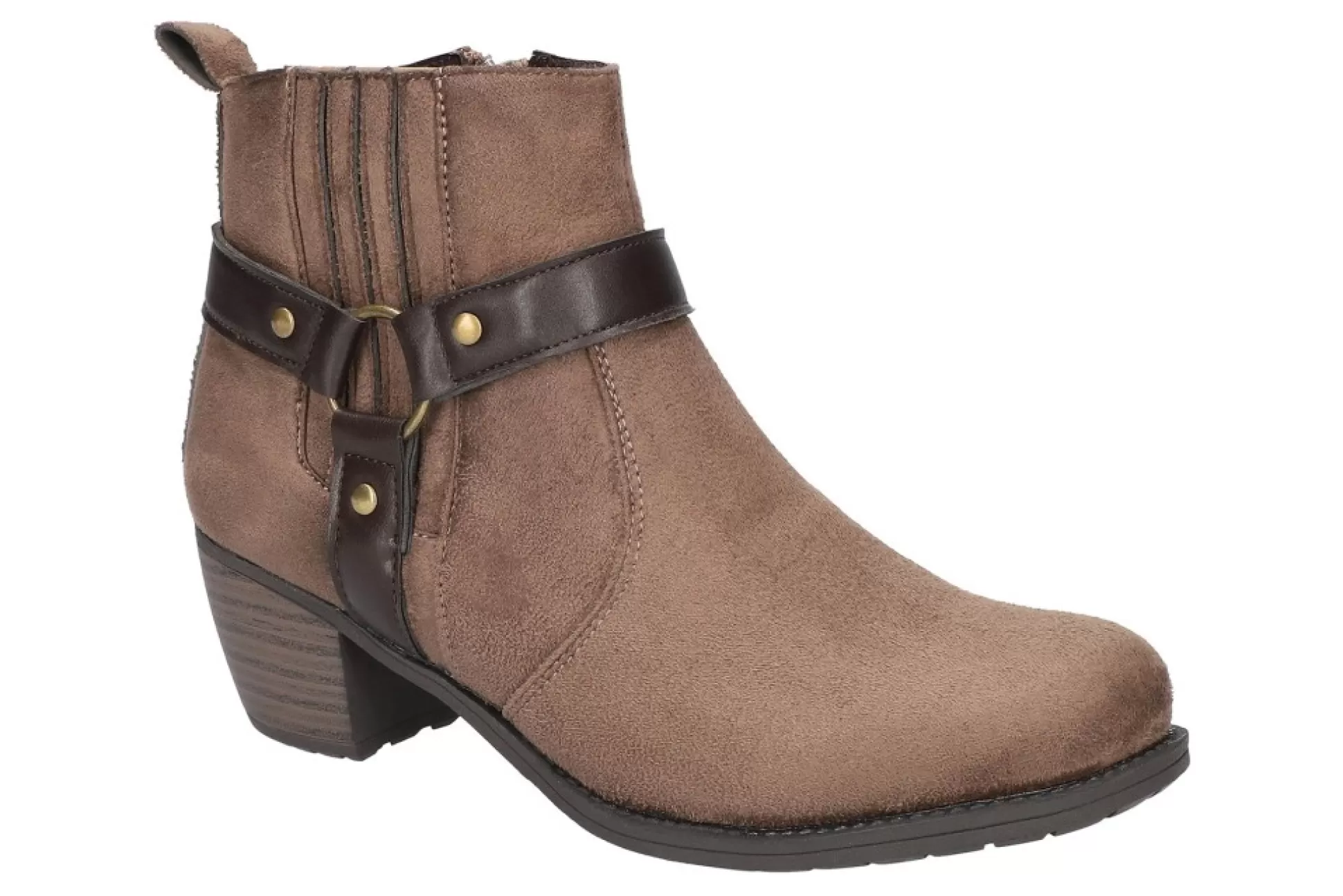 Women Easy Street Boots< Chicory - Footsmart